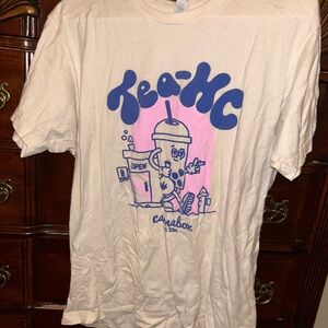 Tea-HC Cream Graphic Tee